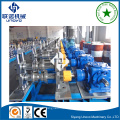 solar panel mounting strut channel roll form manufacturing line